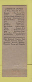 Matchbook Cover - Daniel Boone Hotel Charleston WV WEAR