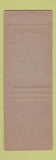 Matchbook Cover - Comanche Bowling La Mesa CA Indian WORN