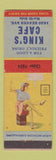 Matchbook Cover - King's Cafe Pittsburgh PA pinup