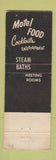 Matchbook Cover - Gas Lite Club Medford Wausau WI motel WEAR