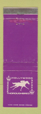 Matchbook Cover - Hollywood Park Horse Racing CA WEAR