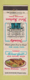 Matchbook Cover - Silver Grill Hotel Spokane WA WEAR