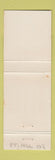 Matchbook Cover - Fort Hill Restaurnt Lounge Willamina OR