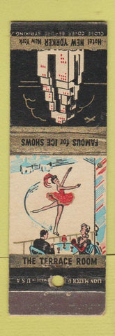 Matchbook Cover - Hotel New Yorker New York City girlie