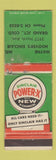 Matchbook Cover - Sinclair oil gas Hoover's Grand Junction Colorado WORN