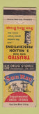 Matchbook Cover - Sun Ray Drug Stores