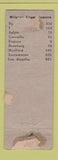Matchbook Cover - Fir Tree Inn Eugene OR WORN