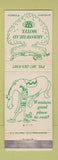 Matchbook Cover - Arrowhead Motel Sundance WY WEAR