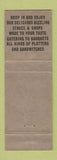 Matchbook Cover - Stake House Restaurant Adamstown PA WEAR