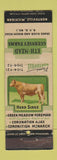 Matchbook Cover - Eth Mead Guernsey Farms Cattle Northville MI