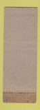 Matchbook Cover - Bangor House Bangor ME