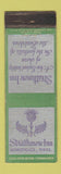 Matchbook Cover - Strathmore Inn Woronoco MA WEAR