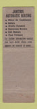 Matchbook Cover - Janitrol Surface Combustion Corp New York City WEAR