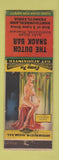 Matchbook Cover - The Dutch Snack Bar Northumberland PA pinup