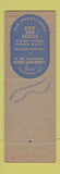 Matchbook Cover - Webster Hall Pittsburgh PA WEAR