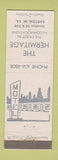 Matchbook Cover - The Hermitage Bartow WV WEAR