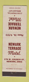 Matchbook Cover - Newark Terrace Motel Newark OH