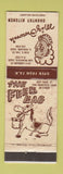 Matchbook Cover - Miz Brown's Country Kitchen San Francisco Oakland CA WEAR
