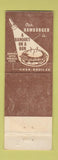 Matchbook Cover - Miz Brown's Country Kitchen San Francisco Oakland CA WEAR