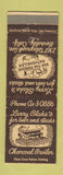 Matchbook Cover - Larry Blake's Restaurant Berkeley CA WEAR