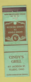 Matchbook Cover - Cindy's Grill Toledo OH WORN
