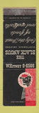 Matchbook Cover - The Black Angus Restaurant Scottsdale AZ