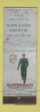 Matchbook Cover - Cothcraft Men's Clothes Buddies Luzerne PA? WORN