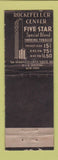 Matchbook Cover - Rockefeller Center Tobacco Shop New York City WORN