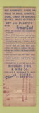 Matchbook Cover - Missouri Steel and Wire Armor Coat St Louis MO
