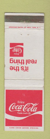 Matchbook Cover - Coca Cola Soda WEAR