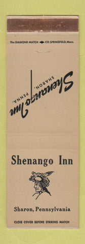 Matchbook Cover - Shenango Inn Sharon PA WEAR