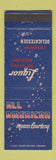 Matchbook Cover - All American Liquor Deli