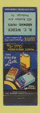 Matchbook Cover - RC Weber Hardware Pittsburgh PA Wax Finishes