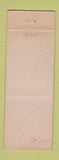 Matchbook Cover - Omaha NE Cattle Market WEAR