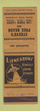 Matchbook Cover - Steve's Free Beach WEAR