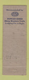 Matchbook Cover - Englewood Motel Portland OR
