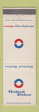 Matchbook Cover - United Delco