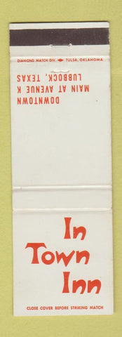 Matchbook Cover - In Town Inn Lubbock TX WEAR