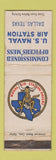 Matchbook Cover - US Naval Air Station Dallas TX WEAR