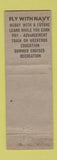 Matchbook Cover - US Naval Air Station Dallas TX WEAR