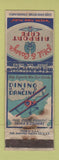 Matchbook Cover - Phil & Casey's Airport Cafe Los Angeles CA WORN
