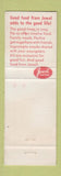 Matchbook Cover - Jewel Food Stores WEAR