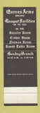 Matchbook Cover - Queens Arms Restaurant Encino CA