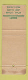 Matchbook Cover - Paul Donohue Keene NH DD Bean catering