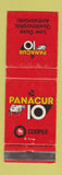 Matchbook Cover - Panacur 10 Quadmorphic Anthelmintic New Zealand Cooper