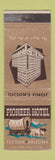 Matchbook Cover - Pioneer Hotel Tucson AZ WEAR
