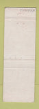 Matchbook Cover - Town House Restaurant Aberdeen MD WEAR