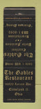 Matchbook Cover - The Gables Restaurant Cleveland OH WEAR