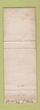 Matchbook Cover - Esquire Room Park Drive Manor Philadelphia? PA WORN