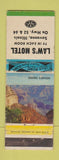 Matchbook Cover - Law's Motel Savanna IL WORN